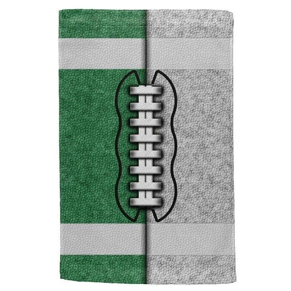 Fantasy Football Team Green and White All Over Sport Towel