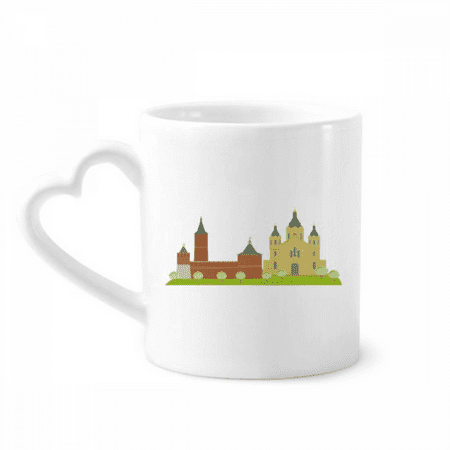 

Nizhny Novgorod Russia National Symbol Mug Coffee Cerac Drinkware Glass Heart Cup