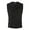 Black, variant on uikmnh Vests for Men Mens Court Style Fashion Double Suit Vest Sleeveless formal for Elegant Business Casual Wear Size:L