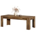 thumbnail image 6 of Fnova 78.7" Farmhouse Dining Table for 8-10 People, Large Kitchen Table with Sturdy Frame, Rectangular Dinner Table for Dining Room, Living Room, Office, 6 of 10