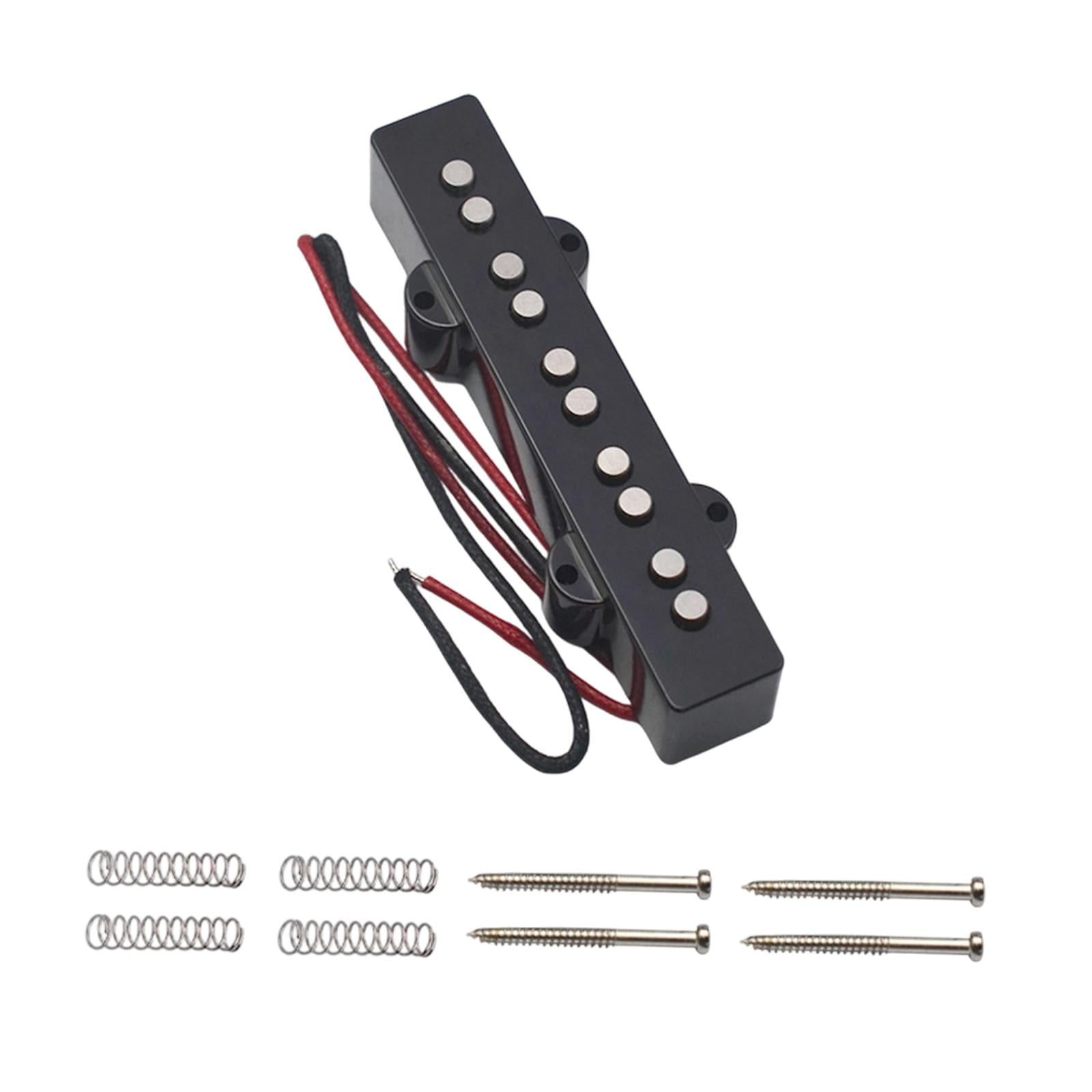 Electric Bass Pickup Music Instrument Accessory Preamp Amplifier Open Back Design for Five String Performers