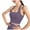 Purple, variant on Mrat Push up Sports Bra Women Seamless Hanging Neck Sports Bra Open Back Padded Workout Cropped Tank Tops Push up Sports Bra S-256 Red-A M