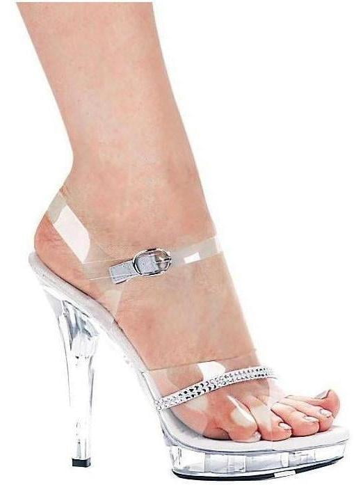 clear sandal shoes