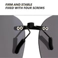 thumbnail image 5 of Clip On Sunglasses Rimless Clips Onto Nearsighted Glasses for Men Women, 5 of 5