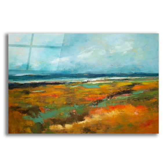 Epic Art 'Benchmarks' by Patrick Dennis, Acrylic Glass Wall Art, 16"x12"