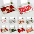 thumbnail image 4 of Bobasndm Doormat Smooth  Xmas Deer Carpet Non-Stain Multi-purpose for Bedroom, 4 of 7