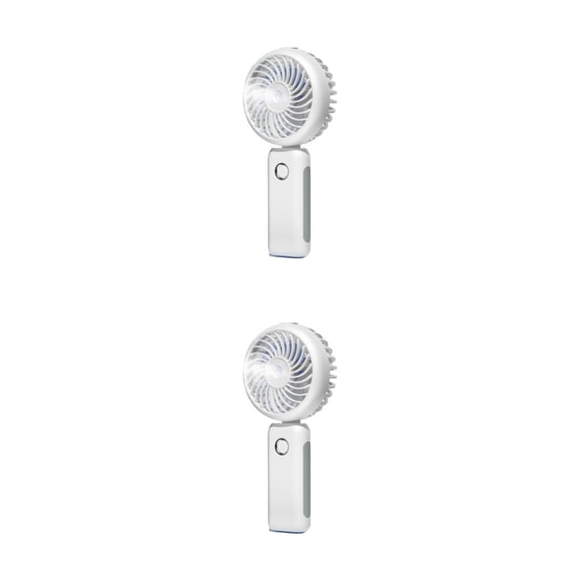 Mini ventilador de mano eléctrico USB recargable Bewildely refrigerado por agua 3 modos 2piezas