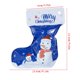 thumbnail image 1 of Bolsas de regalo de botas de medias de Navidad, bolsa de dulces con cierre hermético, Papá Noel, muñeco de nieve, alce, decoración navideña para el hogar, Año Nuevo, 1 of 4