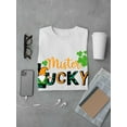 thumbnail image 3 of Mister Lucky T-Shirt Men -Image by Shutterstock, Male Medium, 3 of 4