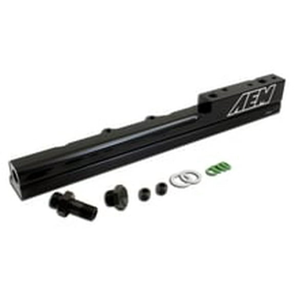 AEM 25-103BK High Volume Fuel Rail - Black