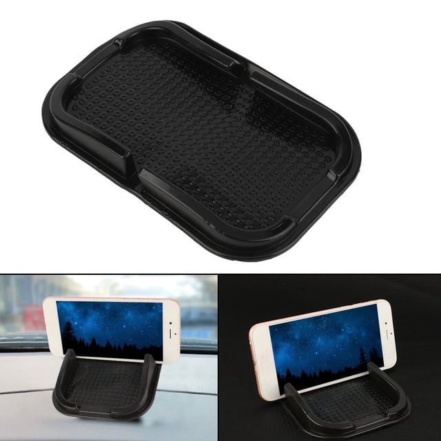 Soporte para Teléfono Antideslizante para Automóvil, Con Llave, Gafas de Sol, Soporte para Teléfono Celular Con Guía del UsUario para GPS, Soporte para Teléfono Celular,