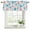 Aqua Red, variant on Green Red Coral Curtain Valances for Windows, Kitchen Valance Window Treatments Panel 2 Pack, Coastal Nautical Summer Beach Rod Pocket Short Curtains for Bathroom Bedroom 42 x 12 Inch