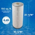 thumbnail image 2 of Hayward CX150XRE Cartouche de Remplacement pour Filtre SwimClear C150S, 2 of 8