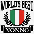 thumbnail image 3 of CafePress - World's Best Nonno Ringer T - 100% Cotton Ringed T-Shirt, 3 of 4