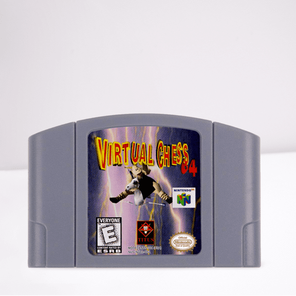 Virtual Chess 64 - N64 Video Game for Nintendo 64