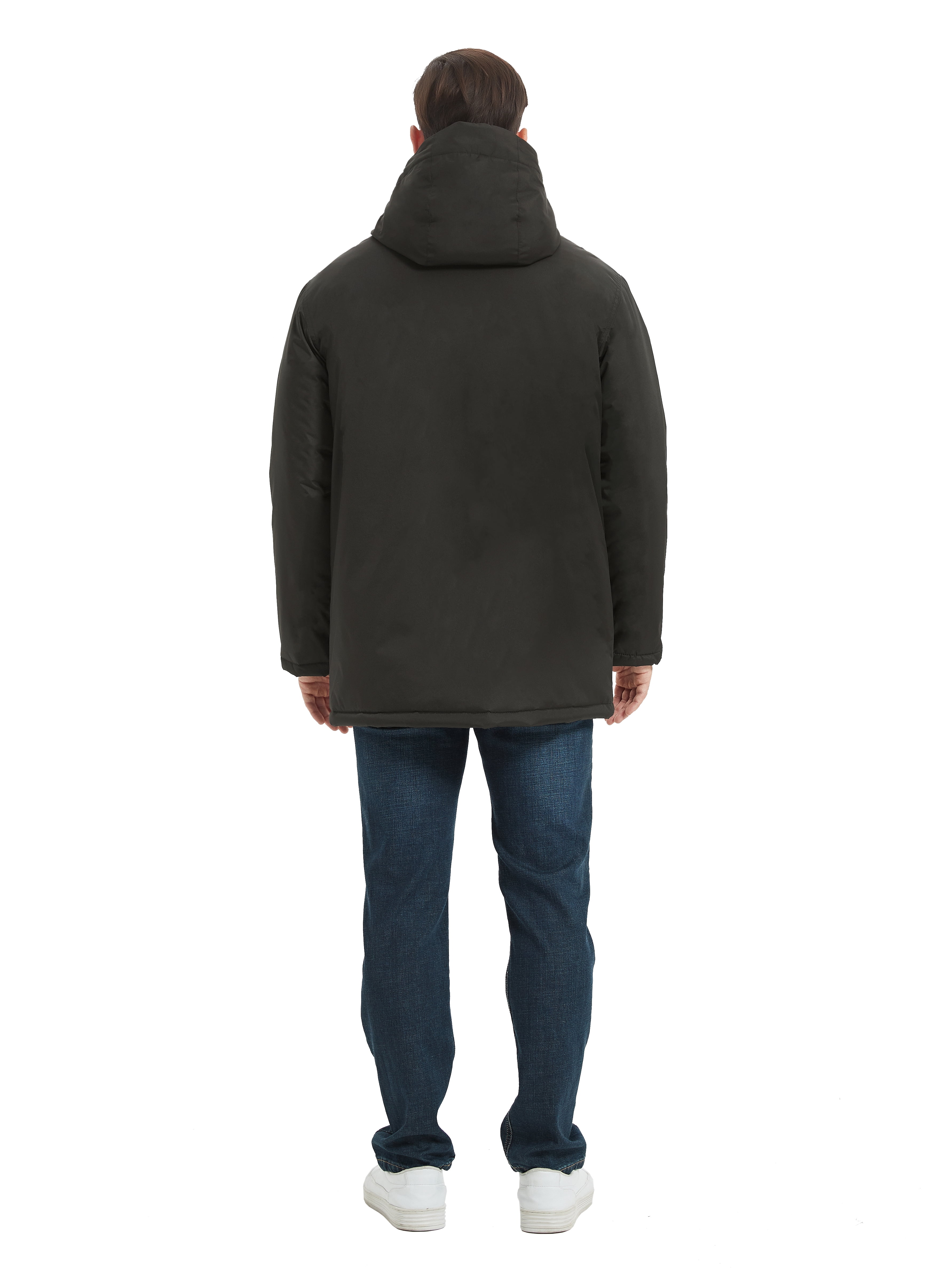 Hawke & Co Mens Hooded Snorkle Jacket, Sizes S-2XL