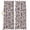 Light Beige Gray Purple, variant on Purple Floral Blackout Curtains for Bedroom/Living Room, Pinch Pleated Black Out Curtains, Spring Plants Flowers Vintage Rustic Room Darkening Window Drapes with Hooks 2 Panels, 59"x70"