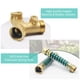 thumbnail image 5 of Divisores de manguera de jardín de 2 vías Conector en Y de 3/4'' Desviador de grifo Conector de mang Tomshoo  Derivación de grifo, 5 of 7