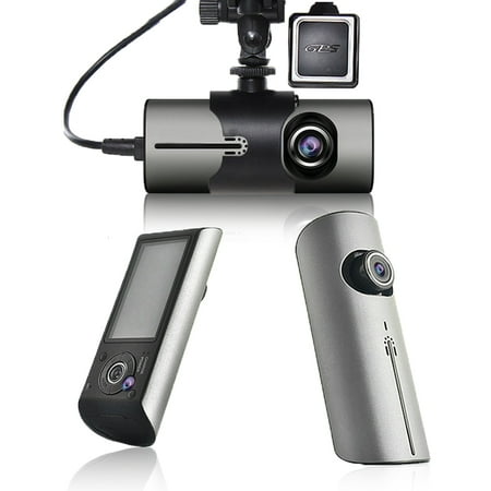 Oem Gps Module Indigi Dual Camera Wide Angle Dashboard Crash Cam DVR - 2.7