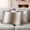 Brown, variant on Ombre Turquoise Outdoor Waterproof Pillow Covers, Gradient White Abstract Minimalist Stripe Decorative Square Throw Pillowcase Sofa Cushion Sham for Patio/Couch/Chair, 24"x24" 2 Pack