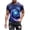 Blue, variant on Short Sleeve T-Shirts Mens Graphic Tops Crewneck Casual 3D Printed Novelty Tee Summer Base Funny Tshirts (3XL, Blue)