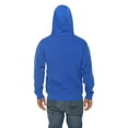 thumbnail image 4 of Unisex Zipper Hoodie for Women XS S M L XL 2XL Men Hoodie Casual Plain Hoody for Men - Blue Hoodie Blue Sweatshirt, 4 of 5