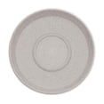 thumbnail image 5 of Bloem Terra Resin Saucer Tray: 6.5" Bottom Width - Vanilla Bean - Matte, Durable, Ribbed Bottom, Indoor and Outdoor, Fits 8" Bloem Terra Pots, 5 of 6