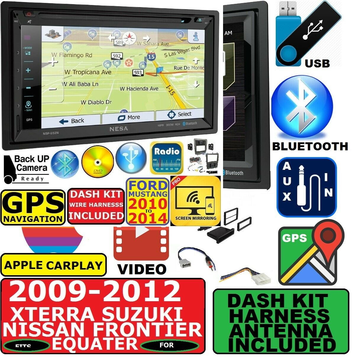 NESA All Car Stereos - Walmart.com