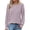 Light Purple, variant on Fantaslook Womens Tops Dressy Casual Long Sleeve Shirts Fashion Blouses Lightweight Fall Sweaters