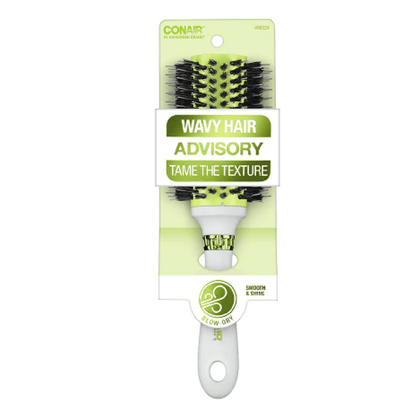 Conair Hairbrush Advisory Wavy Hair Round Brush1.0ea