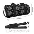 thumbnail image 2 of Balery Turtle Bolsa de Gimnasio para Mujeres y Hombres, Bolsa de Viaje Impermeable, Bolsa de Fin de Semana con Compartimento para Zapatos y Bolsillo Húmedo, 2 of 6