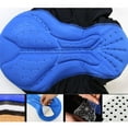 thumbnail image 4 of Compresión Bicicleta Ropa interior Gel de sílice Acolchado Ciclismo Shorts Calzoncillos Medio / Corto Negro 2XL Sharpla Ropa interior de ciclismo para hombres, 4 of 8
