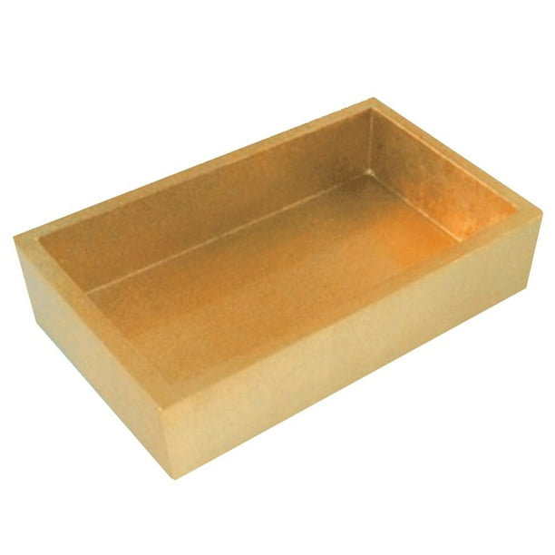 Gold Lacquer Guest Towel Napkin Holder HG10