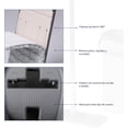 thumbnail image 3 of Trapeador Bluelander con Exprimidor y Cubeta con Bote Separador, Fregona de Microfibra 360°, 3 of 5