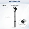 thumbnail image 3 of Uxcell 2-Pack Broca Forstner para Trabajos en Madera, 11/16in (18mm) Punta de Carburo Vástago Redondo Cortador de Bisagra para Abrir Agujeros en Madera, 3 of 7
