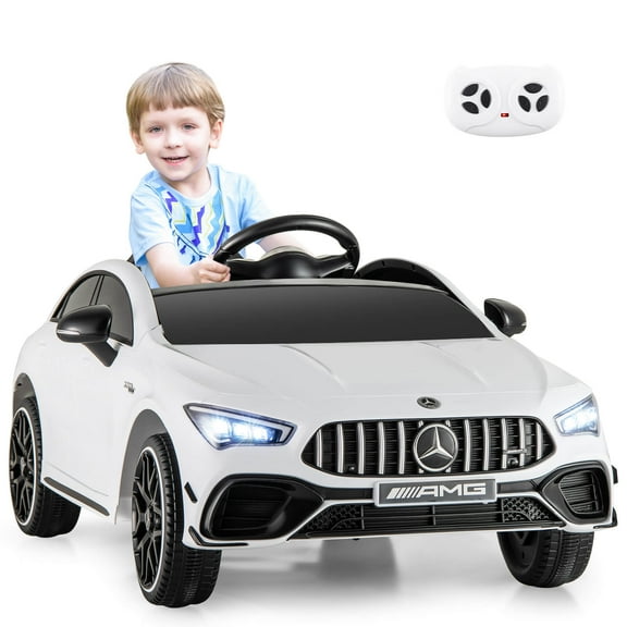 Infans 12V Kids Ride on Car w/Remote Rocking Function Transport Wheels Lights & Music