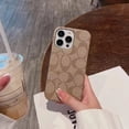 thumbnail image 3 of coach Printed Funda Dura Medio Empaquetada Para iPhone 14 Pro Max 14max 14plus 13 X 12pro 7 8 plus XR 11, 3 of 4
