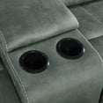 thumbnail image 4 of Picket House Furnishings Tasso Motion Loveseat with Console in FB367 Charcoal, 4 of 6