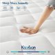 thumbnail image 4 of 10 Inch Hybrid Queen Mattress in a Box, 3 Layer Premium Foam for Motion Isolation and Pressure Relieving, Medium Firm Feel My Lux Decor Round, 4 of 6