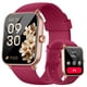 thumbnail image 1 of aeac - Reloj inteligente con Alexa integrada, llamada Bluetooth estable, nuevo con monitor de frecuencia cardíaca/SpO2/estrés/sueño, 100 deportes, relojes inteligentes impermeables IP68 para iOS, 1 of 5