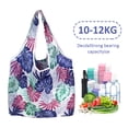 thumbnail image 3 of Large Foldable Shopping Recyclable Reusable Bags For Groceries Eco-Friendly Washable, 3 of 8