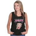 thumbnail image 4 of Retro Betty Boop Cartoon Dope Tank Top Tee Shirt Women Brisco Brands S, 4 of 5
