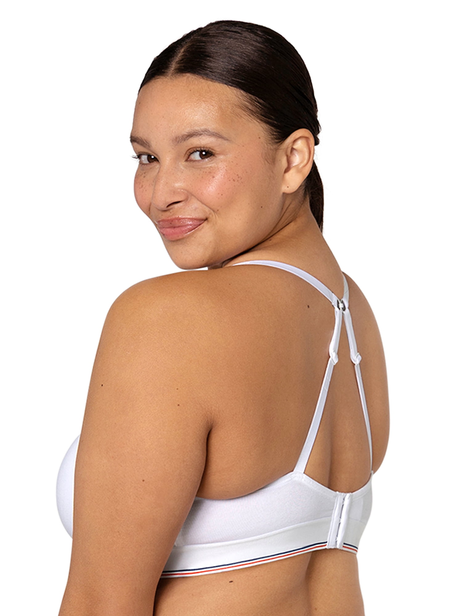 fresh collection by Fruit of the Loom Women's Cotton Triangle Bralette
