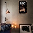 thumbnail image 2 of Placa Metal Vintage KISS Band Pintura Hierro Rectangular Arte La Pared 20x30 Cm, 2 of 9