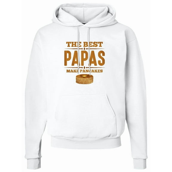 Inktastic Best Papas Make Pancakes Adult Hoodie Sweatshirt