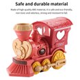 thumbnail image 4 of Mini Tren Eléctrico Con Luz Y Música, Movimiento Omnidireccional, Tren Para Niños Pequeños, Juguetes Divertidos Para Niños, Tren De Dibujos Animados Para Interiores Para Niños Y Niñas Inevent FN003447-02, 4 of 6