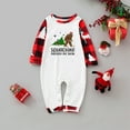 thumbnail image 4 of Jenny Matching Family Christmas Pajamas, Bigfoot Print Sleepwear All Sizes, 2 Piece Sets, 4 of 7