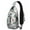 Grey-23, variant on Crossbody Sling Backpack for Women Men Cute Ocean Life Turtle Shoulder Sling Crossbody Casual Chest Bag for Travel Sports Running Hiking