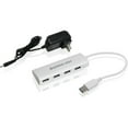 thumbnail image 2 of IOGEAR met(AL) P4P Hub, 4-Port USB 3.0 Powered Hub with Aluminum Chassis, Silver, 2 of 3