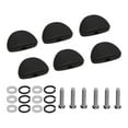 thumbnail image 4 of 6Set Guitar Tuning Peg Buttons, Metal Ebony Tuner Machine Head Button for Electric Guitars, 4 of 8